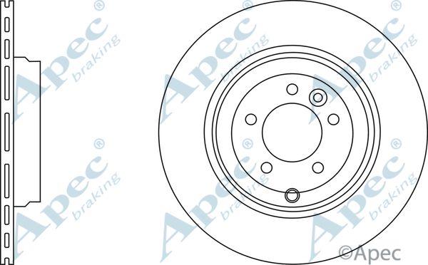 APEC BRAKING Bremžu diski DSK2819